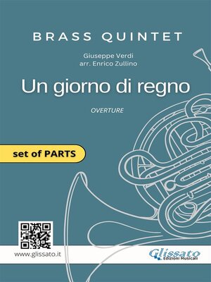cover image of Un giorno di regno--Brass Quintet/Ensemble (Parts)